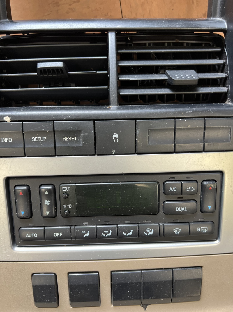 2006-2010 Ford Explorer AC Heater Climate Control Radio Panel Bezel Trim OEM