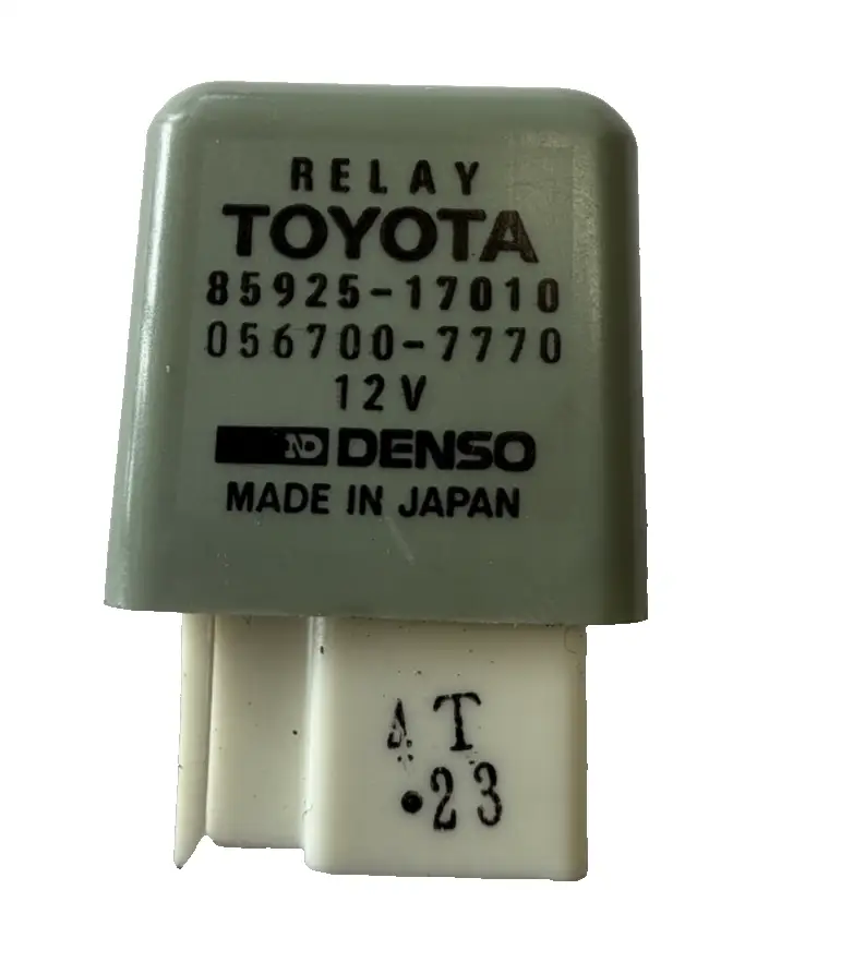 1986-1995 Toyota MR2 Radiator Fan Relay 12V 85925 17010, 056700-7770 4T-23 Gray by Toyota