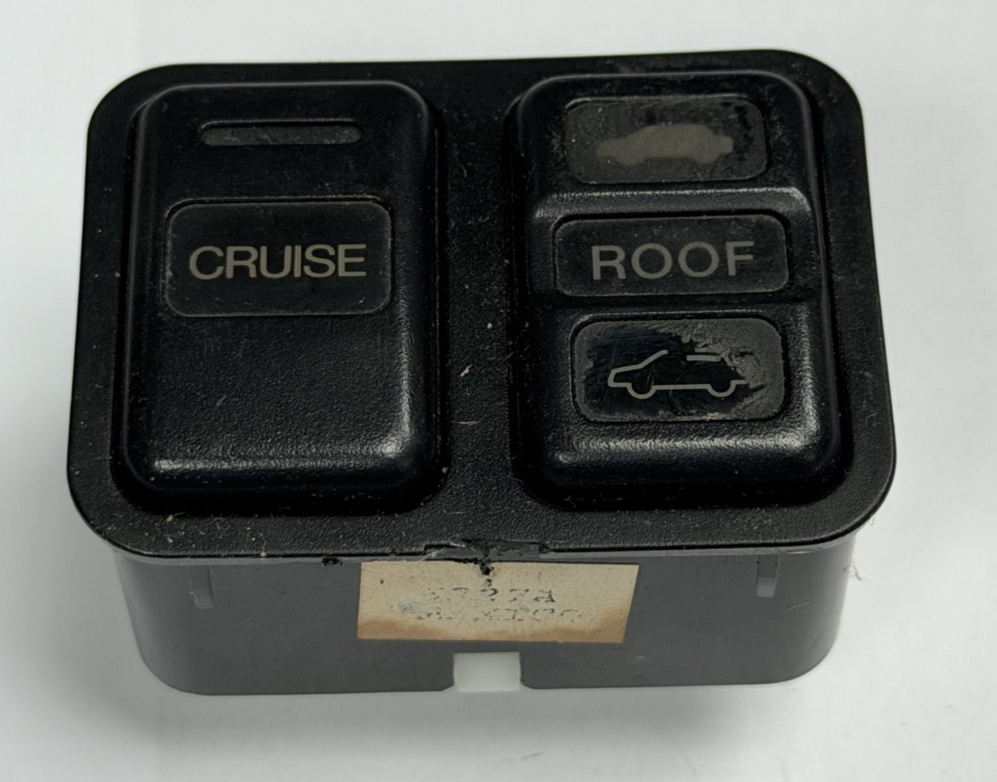 1994 1995 1996 1997 Honda Accord Sunroof Sun Roof Cruise Control Switch Black