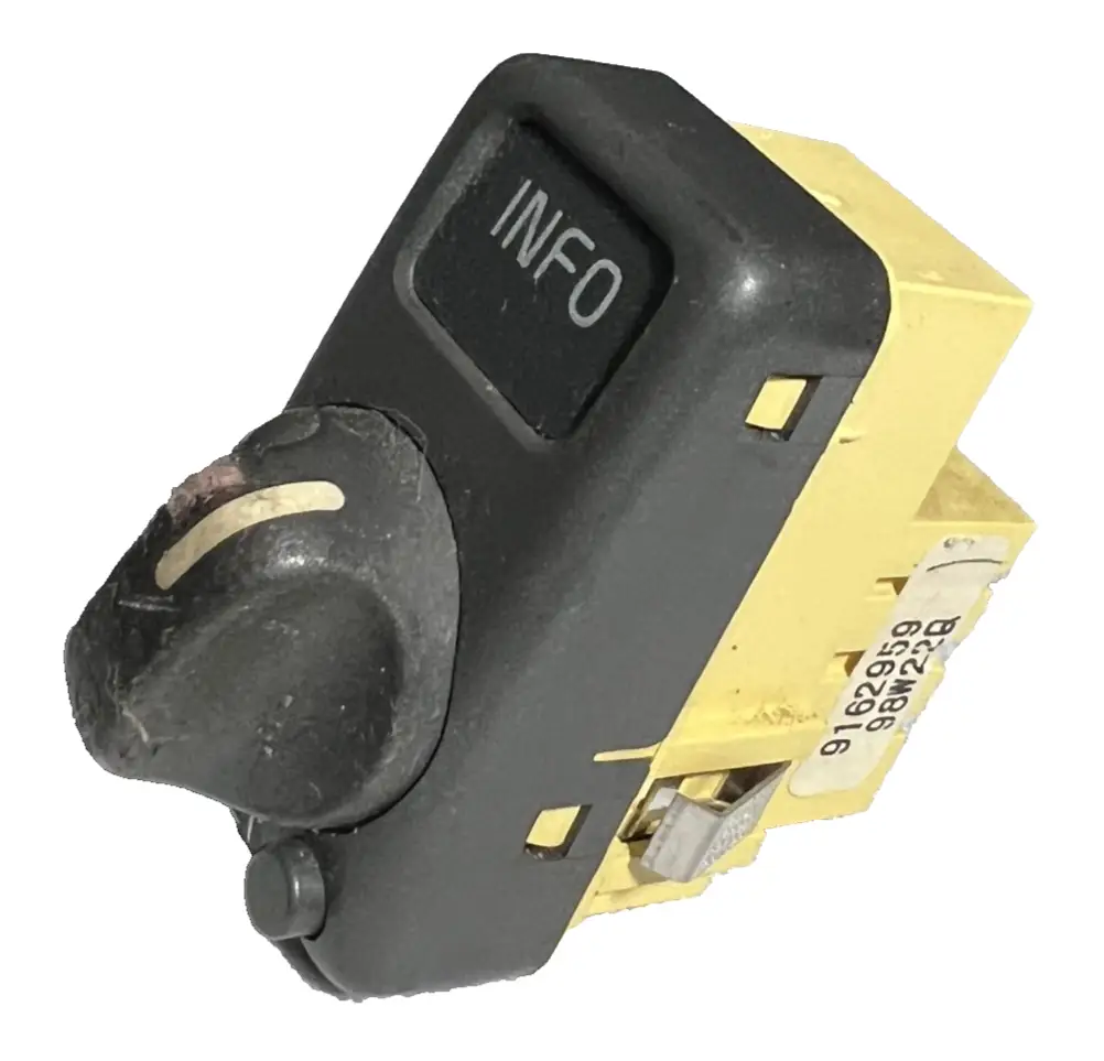 Trip Computer Reset Info Switch 9162959 fits 98 99 00 01 02 03 04 Volvo C70 S70 by Unbranded