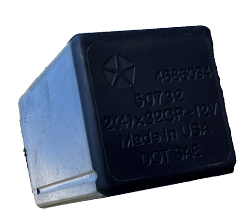 1997 1998 1999 2000 Dodge Caravan Turn Signal Relay 12V 4686094 Black
