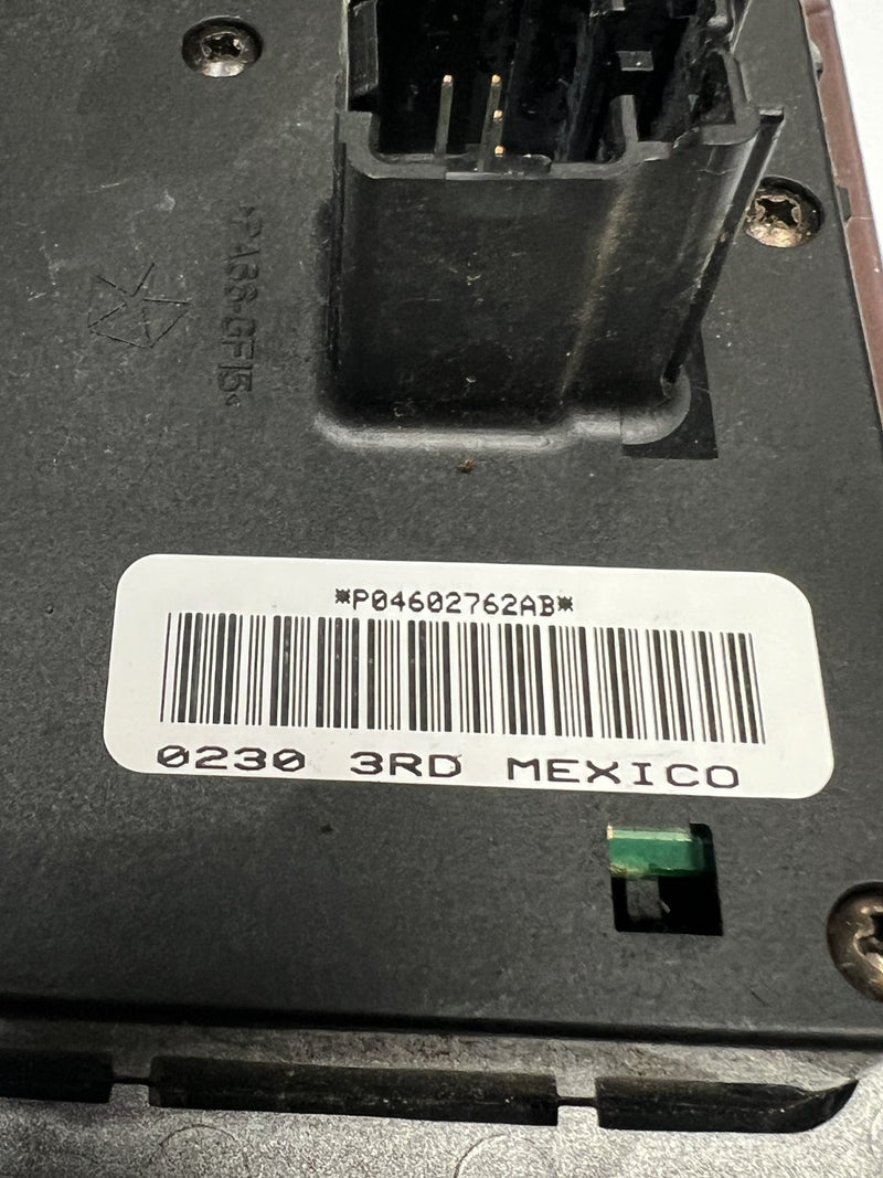 2008-2010 Chrysler Town and Country Headlight Head Light Switch OEM 04602762AB