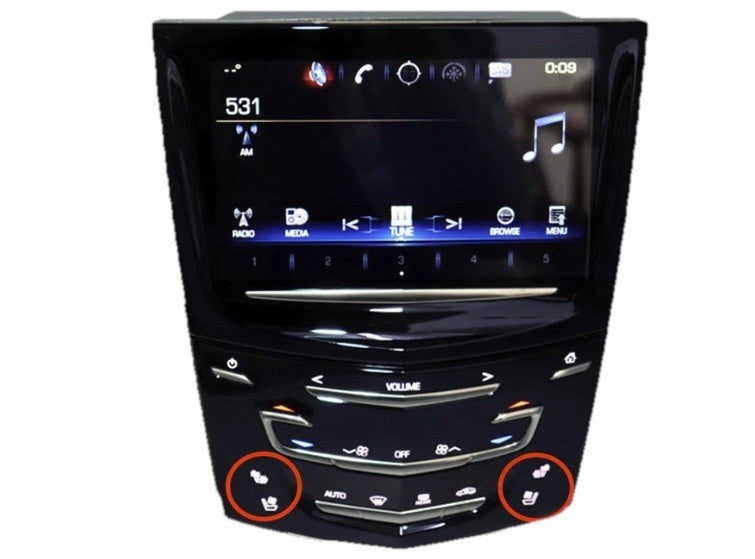 2013 2014 2015 16-2020 Cadillac Escalade Audio Radio Navigation Screen 84237913