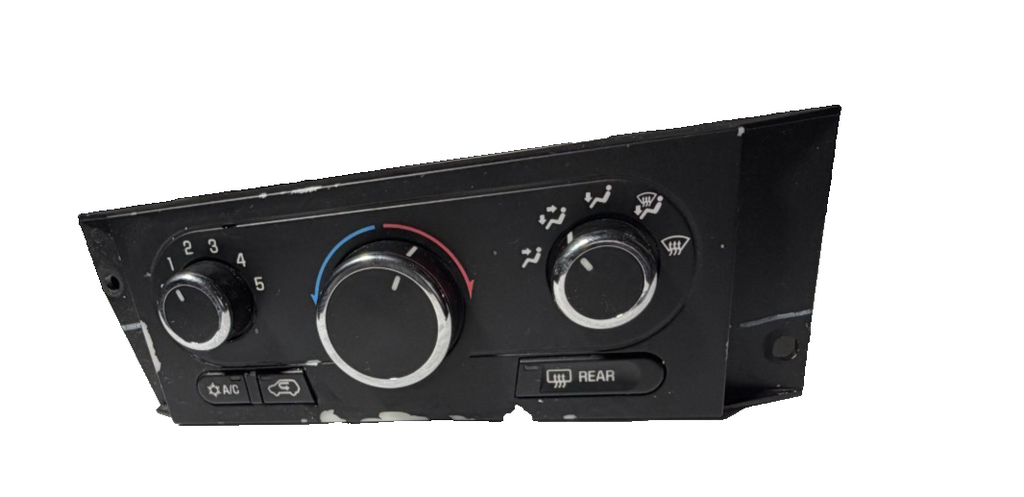 02-07 Buick Rendezvous AC Heater Temperature Climate Control 10339961 Black