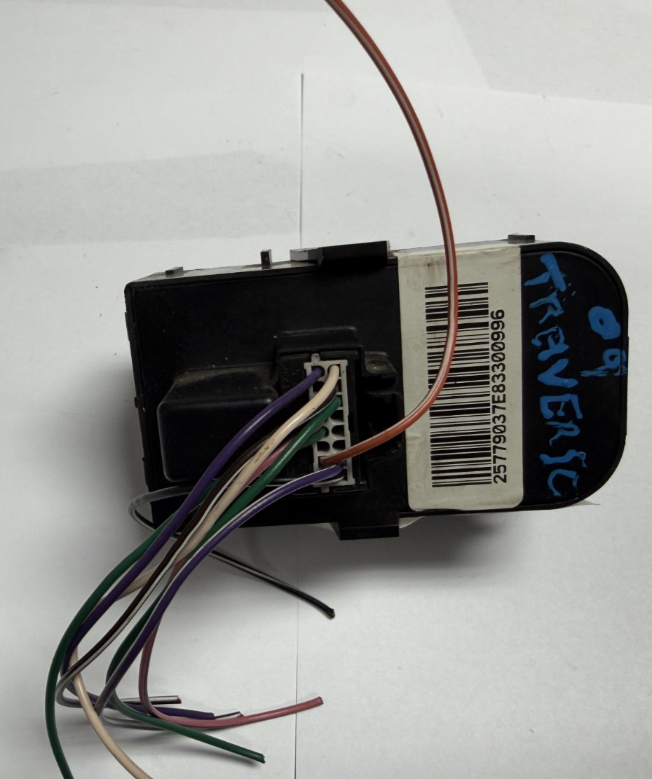2009-2017 Chevrolet Traverse Dash Headlight Headlamp Dimmer Dome Switch