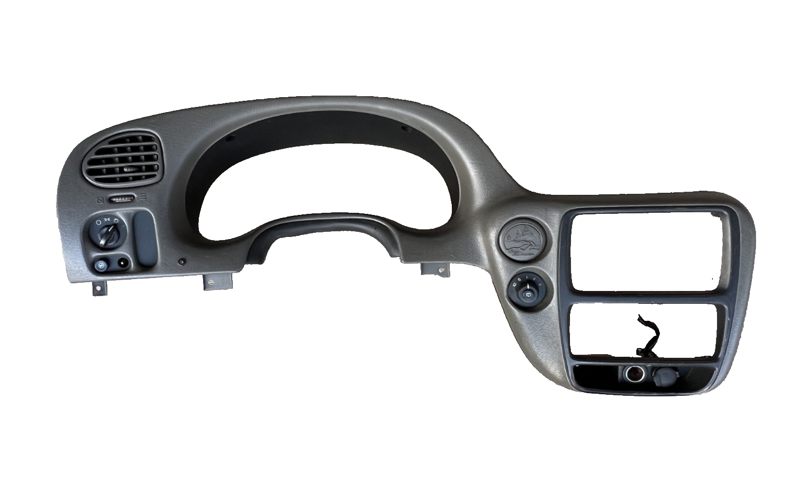 2002-2009 Chevrolet Trailblazer Cluster Radio Dash Bezel Trim Panel OEM 15064021