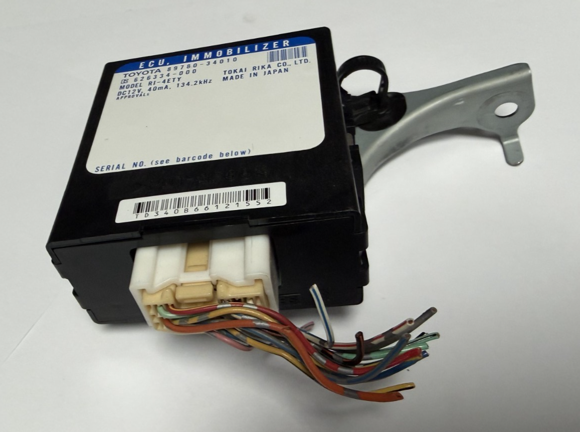 2003 2004 2005 2006 2007 Toyota Sequoia Immobilizer Control Module 89780 34010