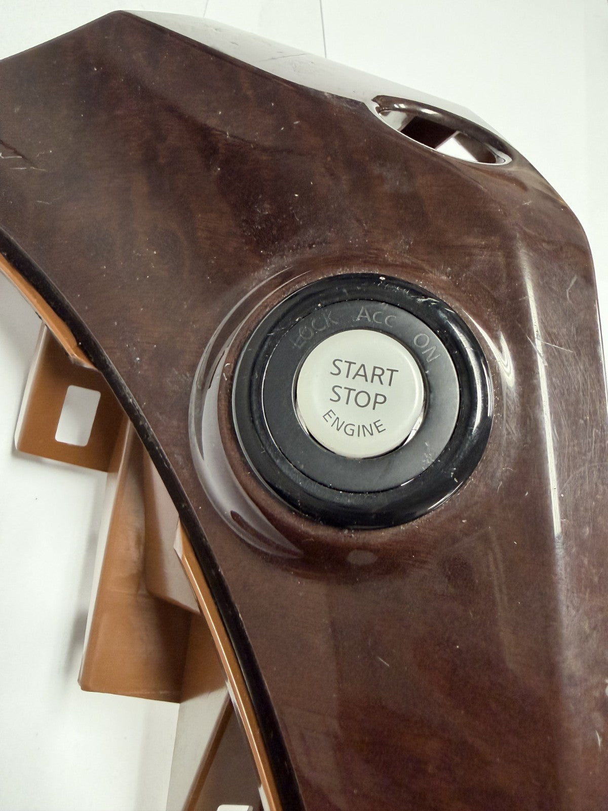 2011 2012 2013 2014 Nissan Quest Engine Start Stop Button Switch Woodgrain Trim