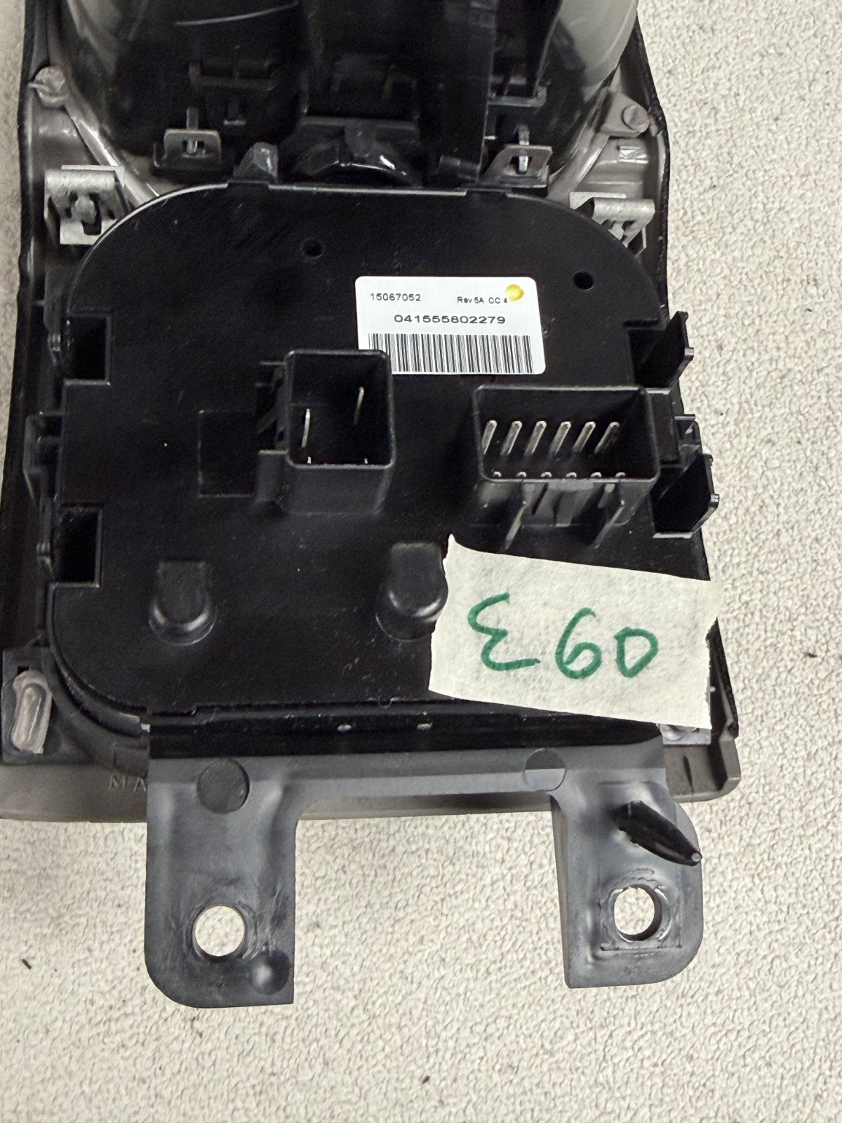 02-05 GMC Envoy Headlight Fog & Washer Switch with Vent 15067052 041555802279