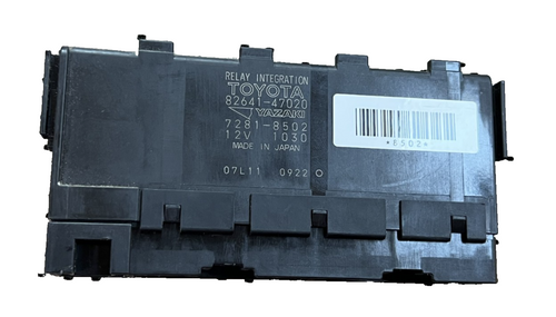 2009-2013 Toyota Corolla Integration Relay Control Module OEM 82641 47020