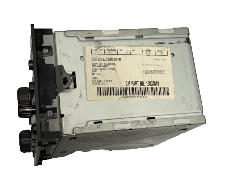 AM FM Radio Stereo MP3 CD Player Receiver 15837848 fits 05-12 Chevrolet Colorado by Delphi