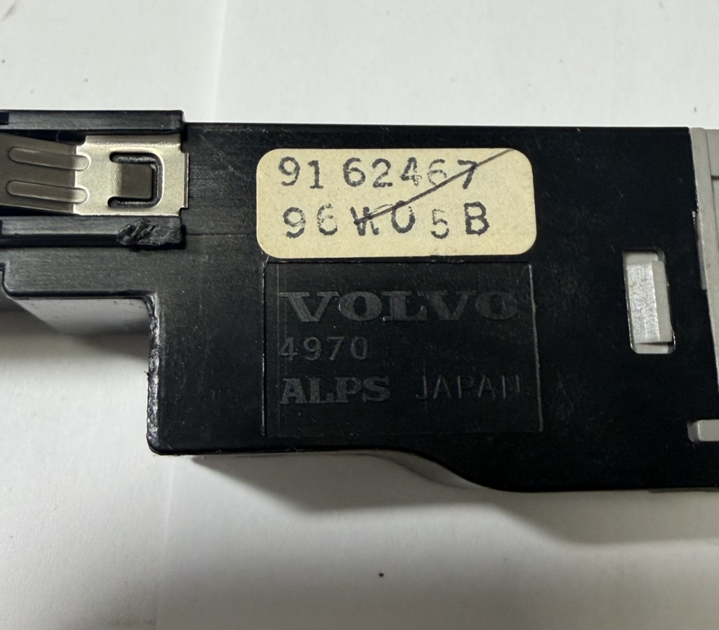Dash Light Rheostat Dimmer Switch 9162467, 96W05B fits 93 94 95 96 97 Volvo 850
