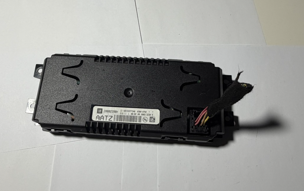 2011 Cadillac SRX Information Display Screen Monitor 20882398H, A2C53377348