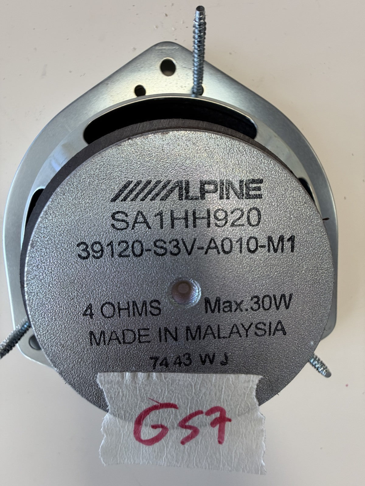 2006 2007 2008 Honda Pilot Left or Right Front or Rear Door Speaker SA1HH920