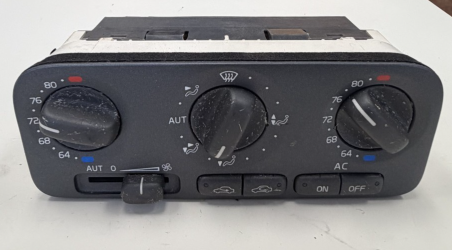 1999-2000 Volvo S70 AC Heater Temperature Climate Control 9171800, 99W12E