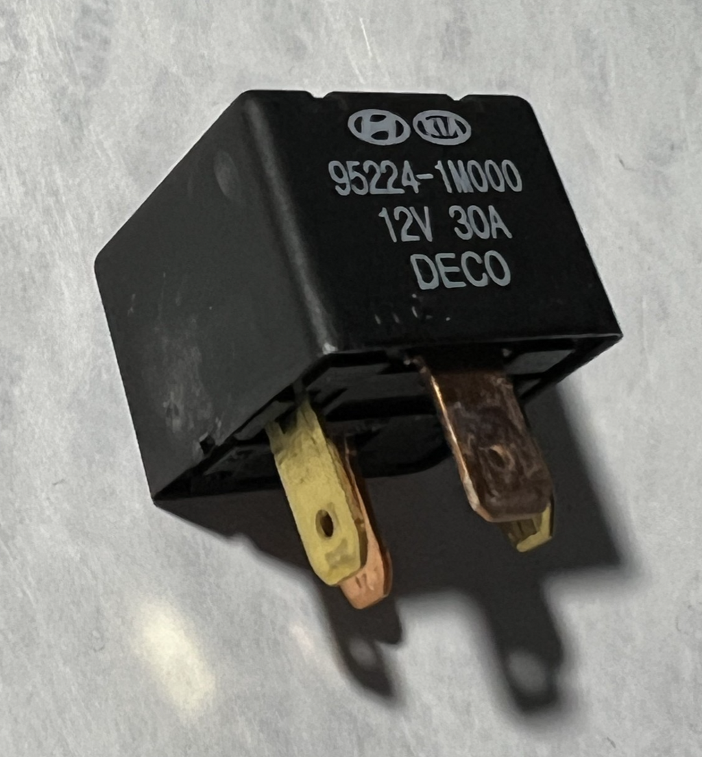 Deco Multi-Purpose Relay 12V 30A OEM 95224 1M000 for Hyundai Kia Black