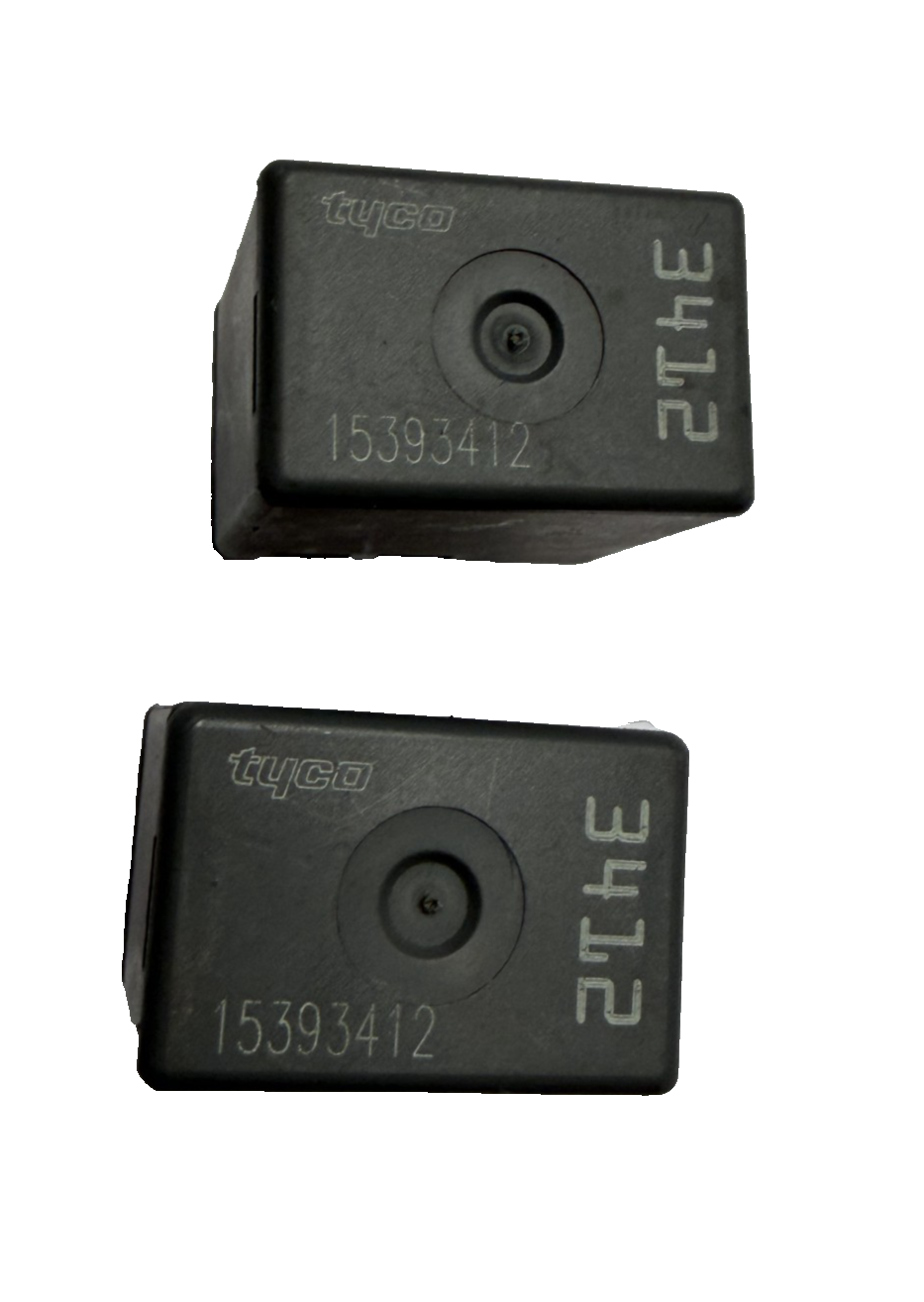 2 Pack Tyco AC Compressor Clutch Relay 15393412 fits GM GMC Buick Chevrolet by Tyco
