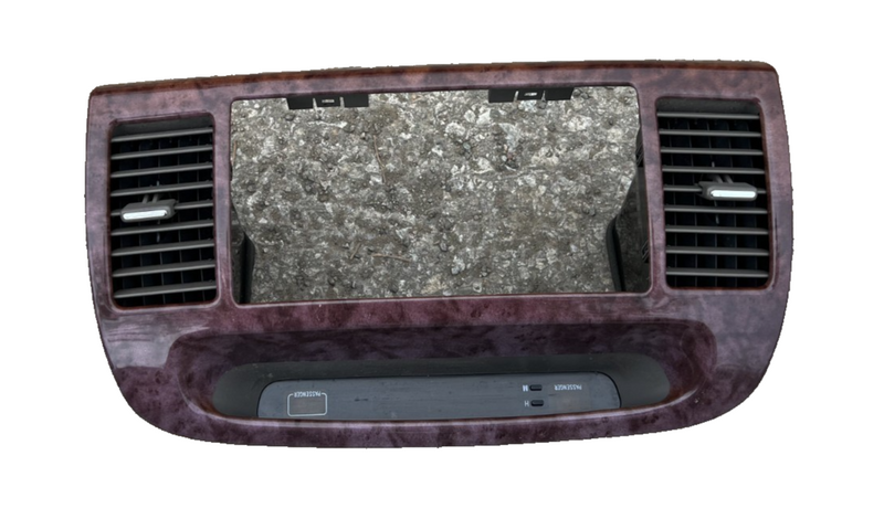 2002-2006 Toyota Camry Radio Bezel Dash Trim with Vents OEM 83910 06090