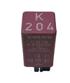 Volvo 850 V70 6-Pin Relay #K204 12V OEM 91 28 136, 89 8704 000 Purple