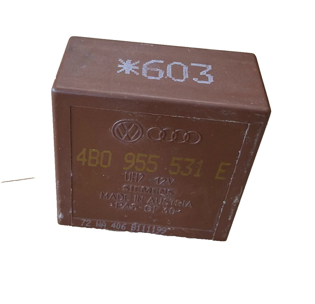 Intermittent Wiper Relay 12V 4B0955531E fits 1998-2001 Volkswagen Beetle