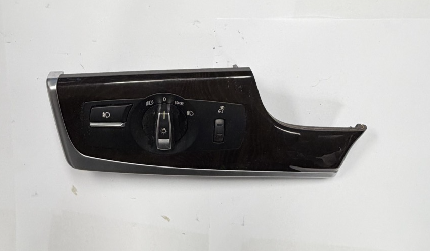 2011-2016 BMW F10 535I 528I Headlight Lamp Switch Control & Trim 9192745 03