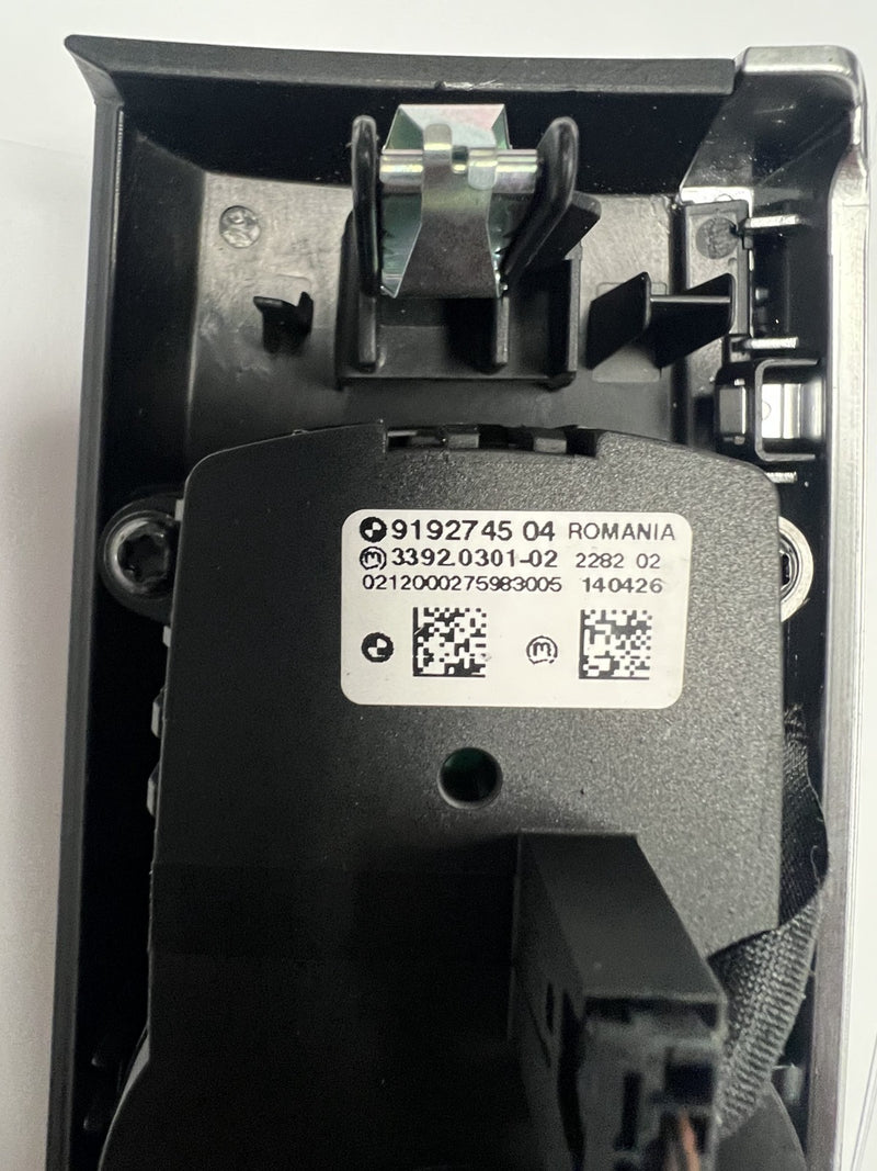 Headlight Lamp Switch Control & Trim 9192745 fits 2011-2016 BMW F10 535i 528i