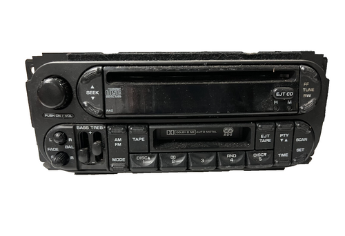 2002-2007 Chrysler Town & Country CD Player Cassette Radio Stereo OEM 05064042AC