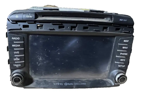 16-18 Kia Sorento AM FM CD Navigation Radio Player Display Screen 96560 C6000 by Kia