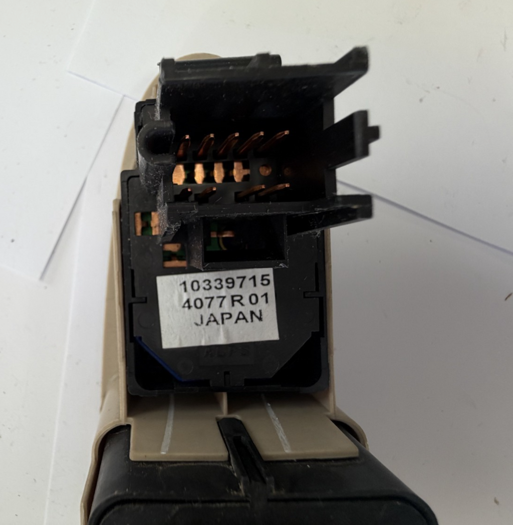 2004-2007 Buick Rendezvous Master Window Switch Left Driver 10339715, 4077R 01 by Unbranded
