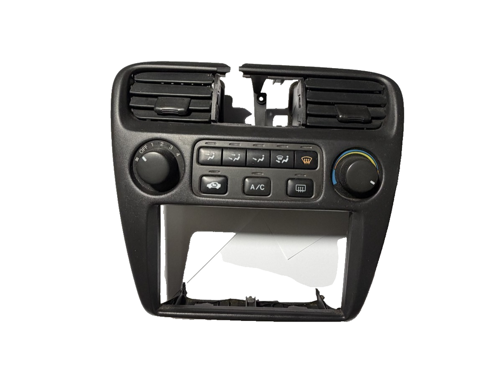 1998-2002 Honda Accord Dash Vent AC Heater Climate Control Switch Panel Black