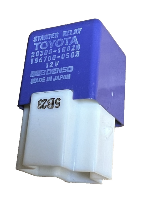 4 Pin Starter Relay 12V 28300 10020, 1567000503 Blue fits 02 2002 Toyota Camry