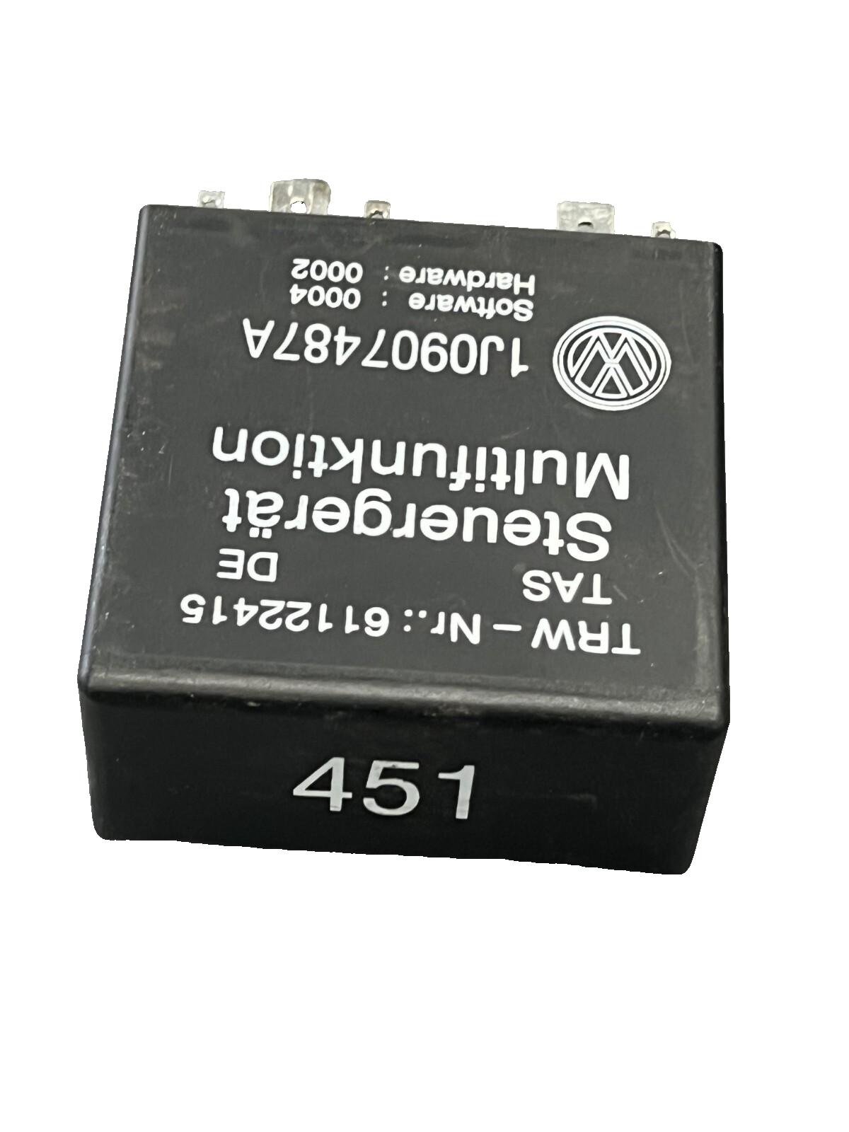 1999-2005 Volkswagen Jetta Passat Multifunction Steering Relay OEM 1J0907487A