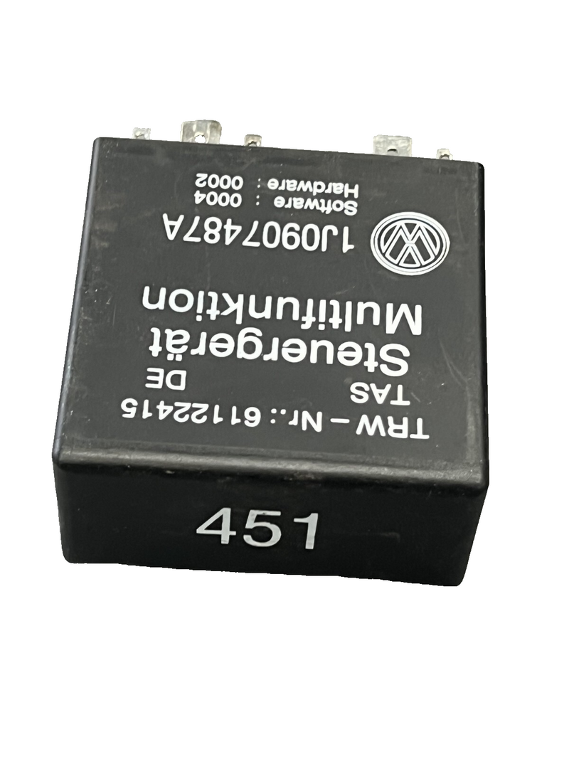 1999-2005 Volkswagen Jetta Passat Multifunction Steering Relay OEM 1J0907487A