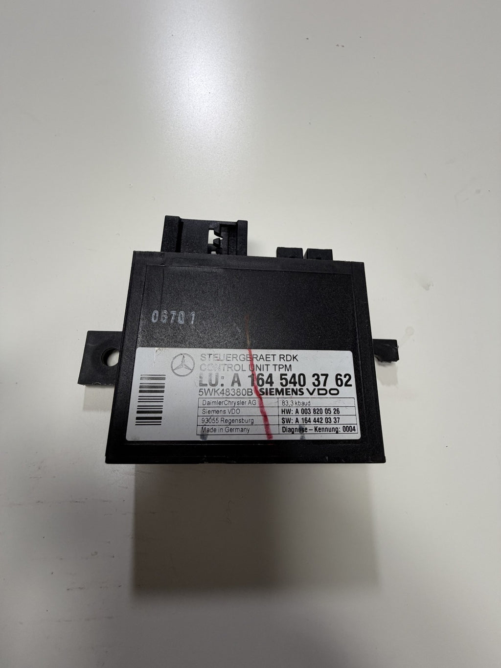 2006-2009 Mercedes W211 E350 GL450 ML350 Tire Pressure Control Module 5WK48380B