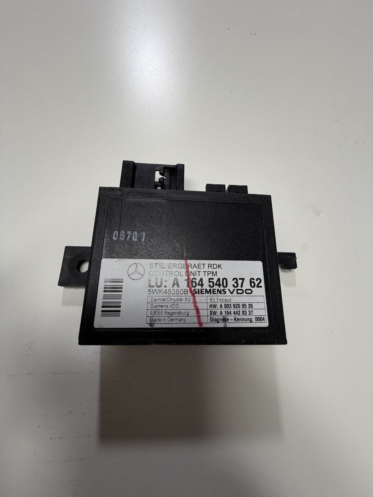 2006-2009 Mercedes W211 E350 GL450 ML350 Tire Pressure Control Module 5WK48380B