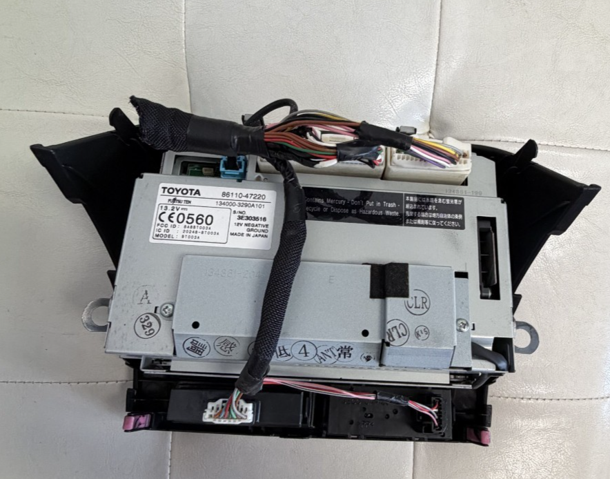 2006-2009 Toyota Prius Navigation Information Center Display Screen 86110 47220