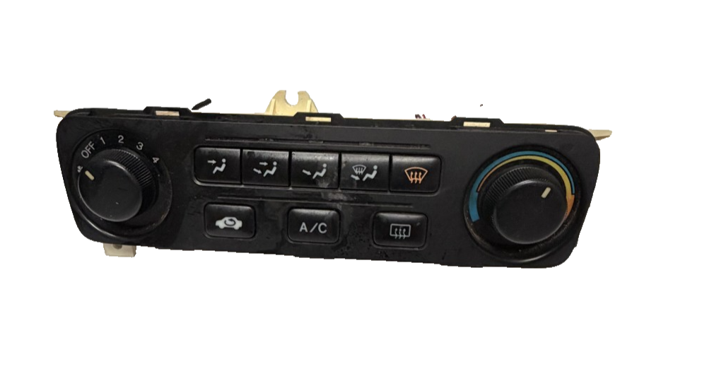 01 02 2001 2002 Honda Accord AC HVAC Climate Temperature Control Black