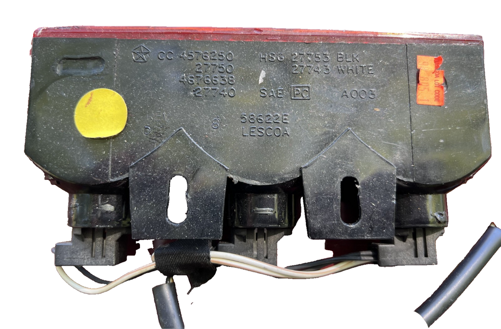 2000 Dodge Caravan Mounted High Rear Center Tail Light Lamp OEM 4576250
