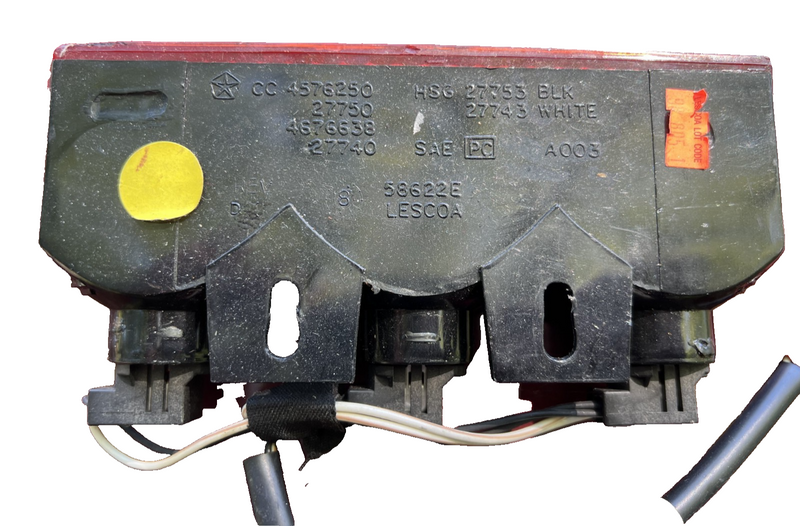 2000 Dodge Caravan Mounted High Rear Center Tail Light Lamp OEM 4576250