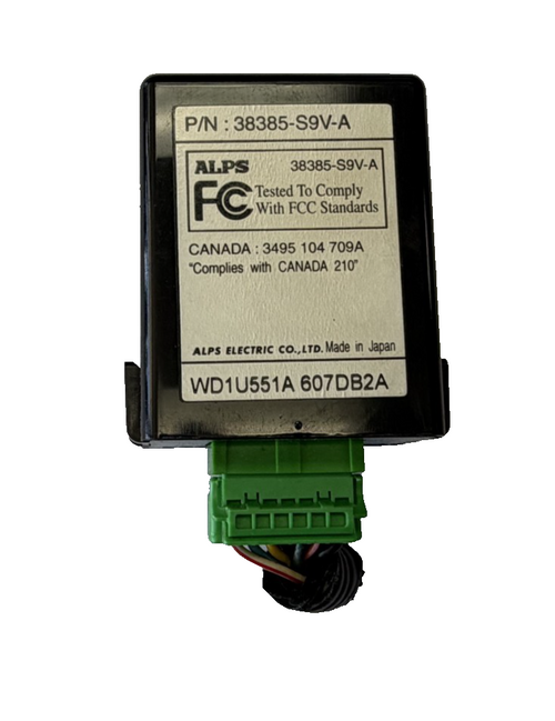 03-08 Honda Pilot Theft Locking Keyless Entry Module 38385 S9V A, WD1U551A by Alps