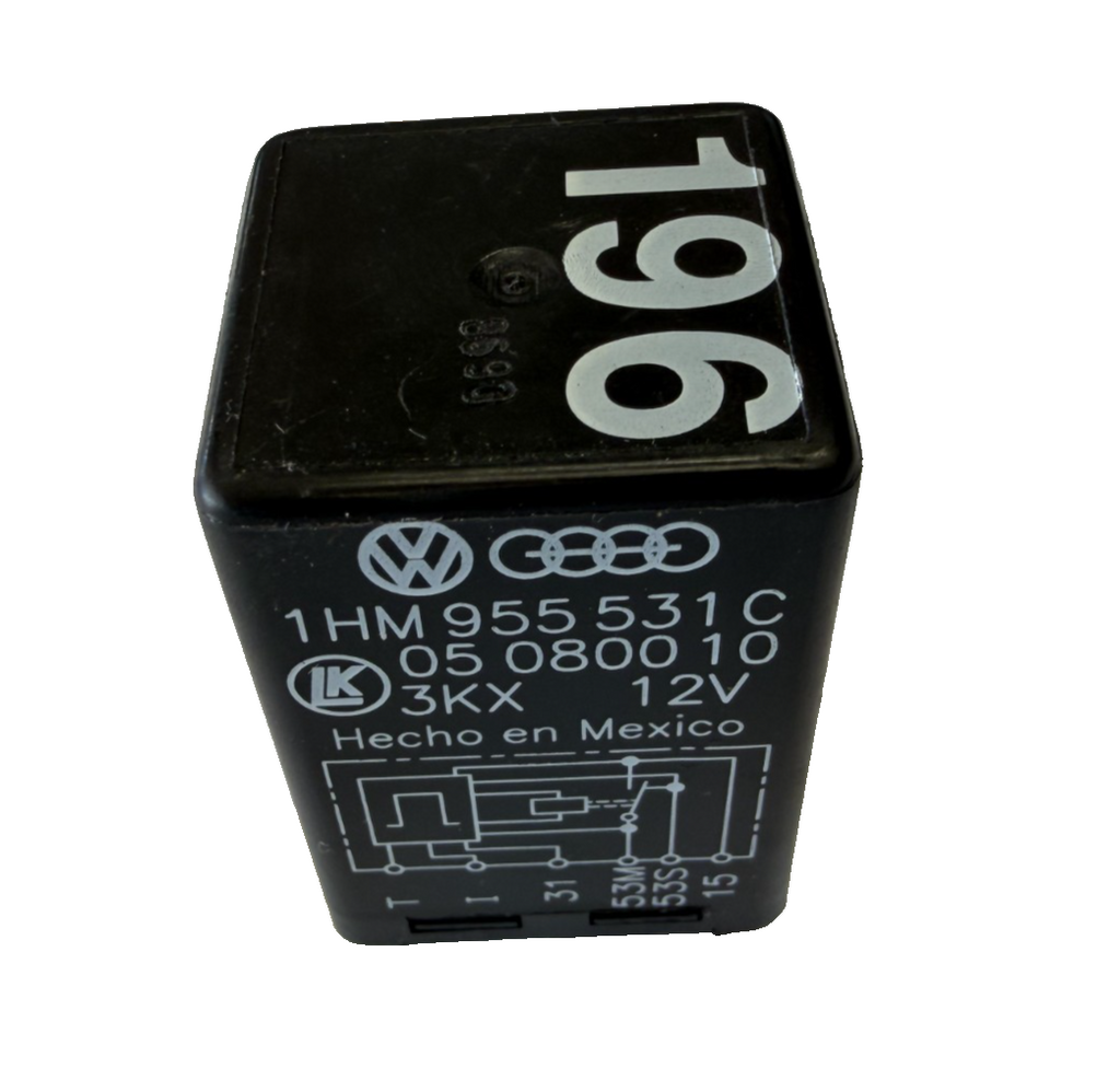 1993-1999 Volkswagen VW Jetta Intermittent Wiper Relay 12V #196 1HM 955 531 C by Volkswagen Audi
