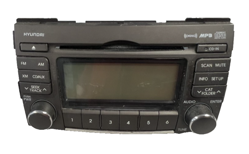 2009-2010 Hyundai Sonata XM AM FM CD Radio Receiver Display 96185 3K100 A 200NFU