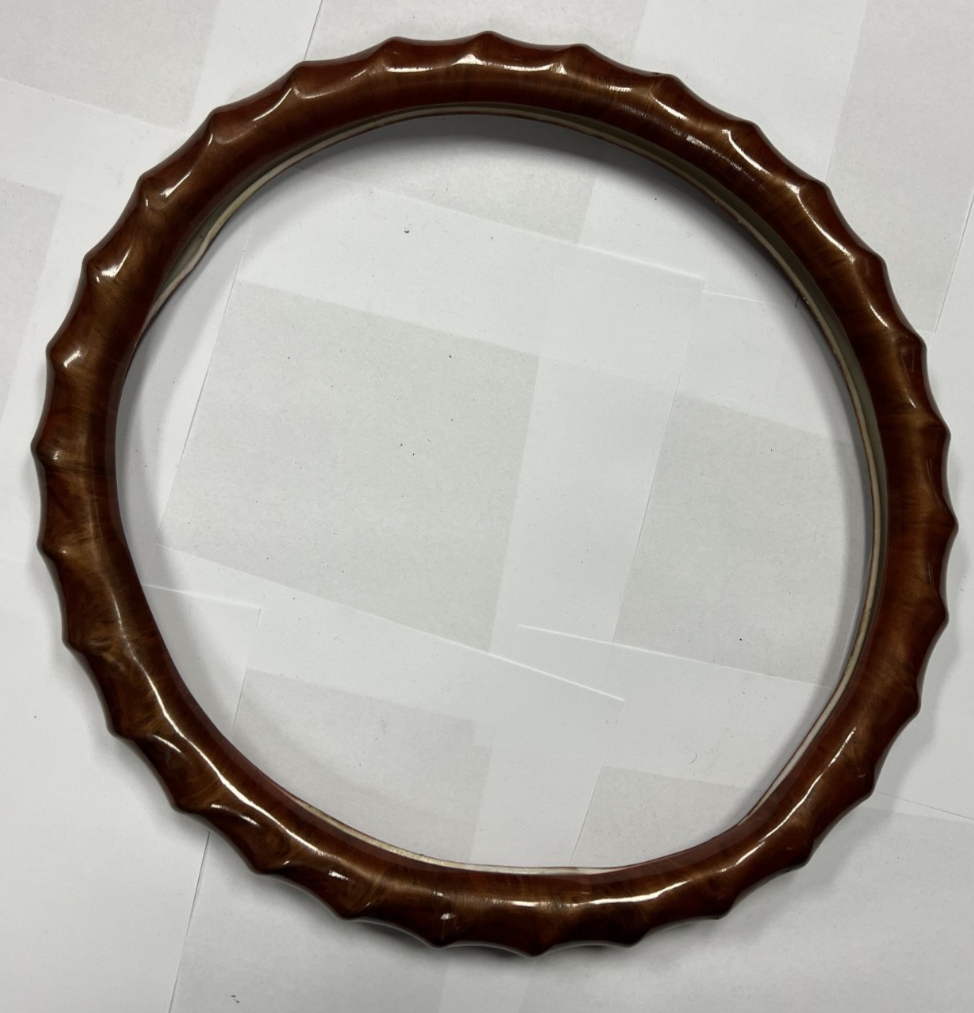 Steering Wheel Cover Burlwood Grip Brown for Steering Wheel Protection