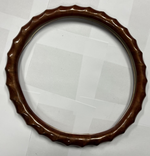 Steering Wheel Cover Burlwood Grip Brown for Steering Wheel Protection
