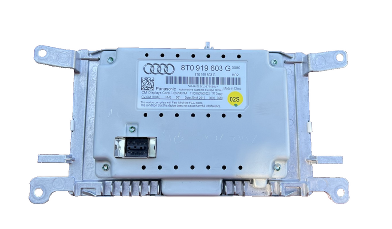 09 10 11 12 13 14 15 16 Audi Q5 Information Display Screen OEM 8T0 919 603 G