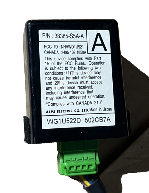 Keyless Entry Receiver Module 38385 S5A A fits 01 02 03 04 05 Honda Civic