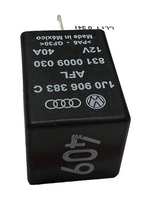02 2002 Volkswagen Cabrio 2.0L Fuel Pump Relay 12V 1J0 906 383 C, 831 0009 030
