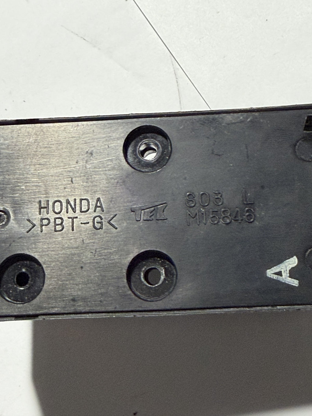 1996-2000 Honda Civic Coupe Master Power Window Switch Left M15846 Black