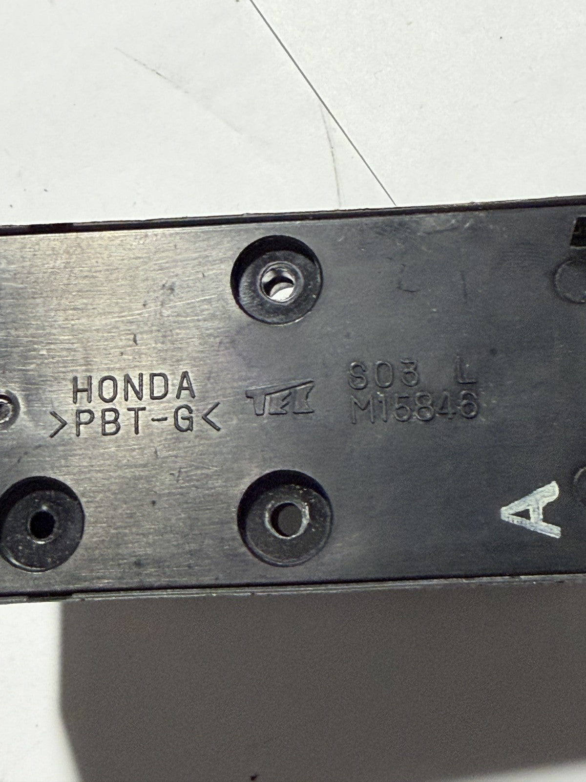 1996-2000 Honda Civic Coupe Master Power Window Switch Left M15846 Black
