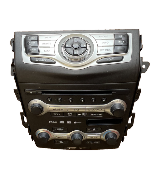 2009-2012 Nissan Murano Radio Climate Nav Control Panel OEM 1AA0B 210151